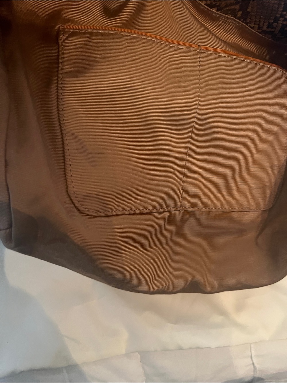 HOBO Gold and Black Snake-Print Hobo Shoulder Bag - Picture 12 of 13